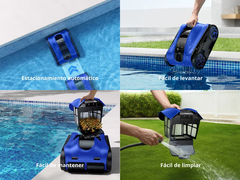 iGarden K40 robot limpiafondos de piscina sin cable automático