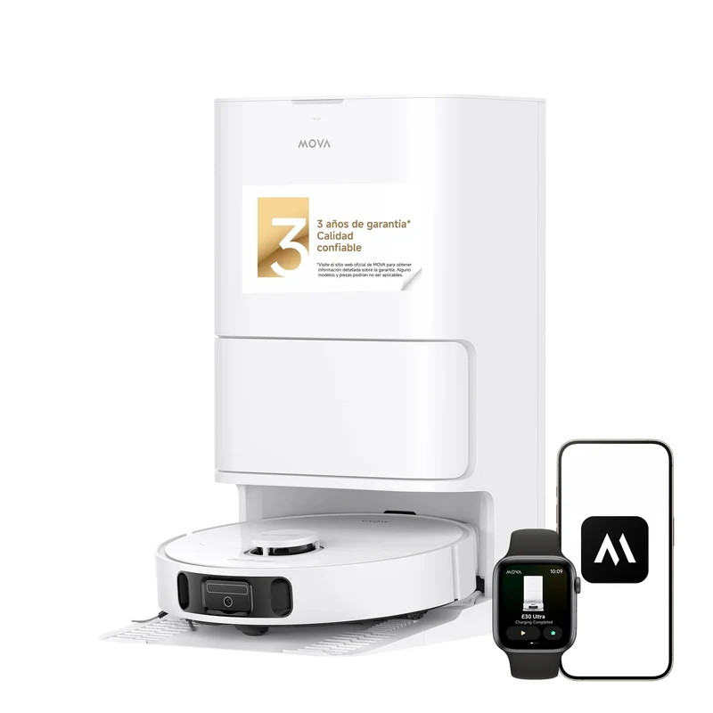 Mova – E30 Ultra robot aspirador