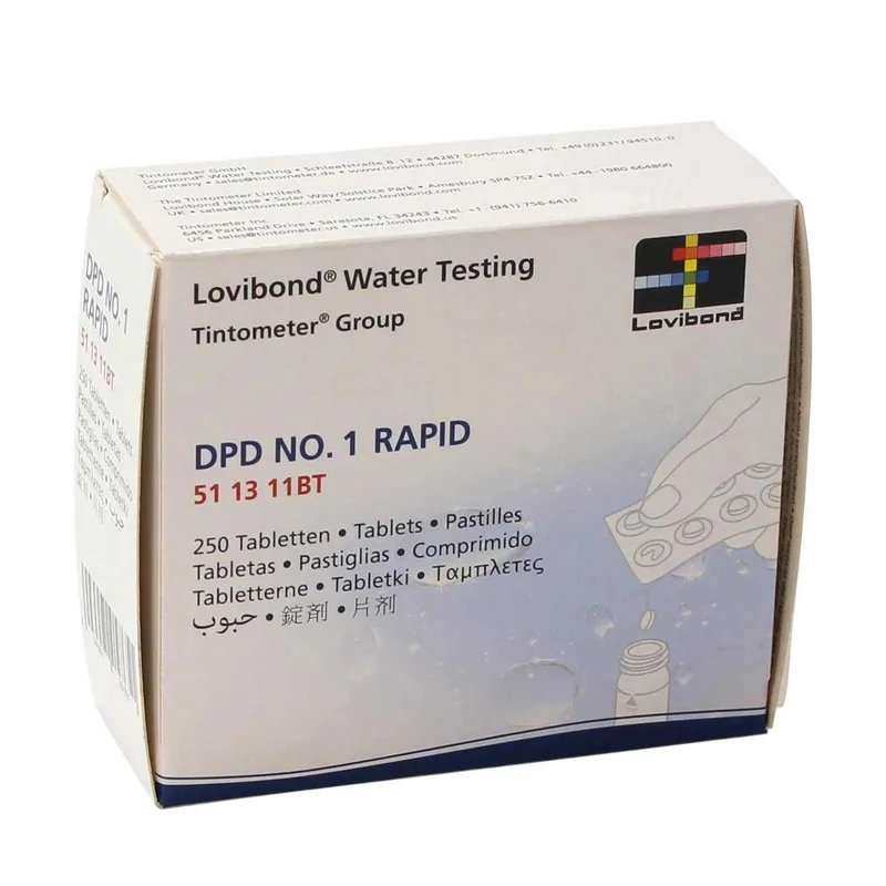 DPD 1 tabletten voor manuele tester - 100 stuks