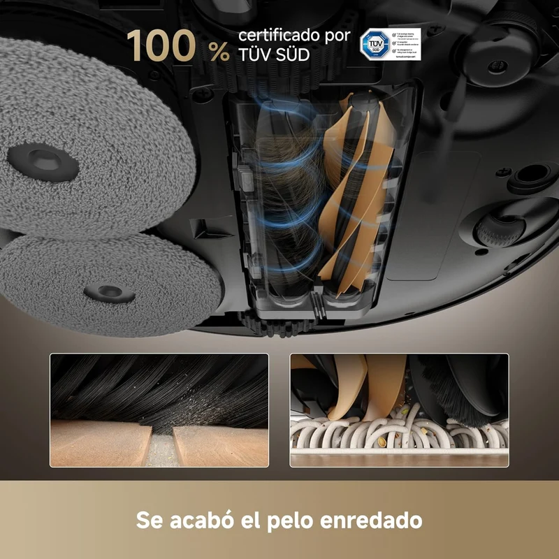 Dreame – X50 Master Robot aspirador y fregasuelos con base automática para hogar