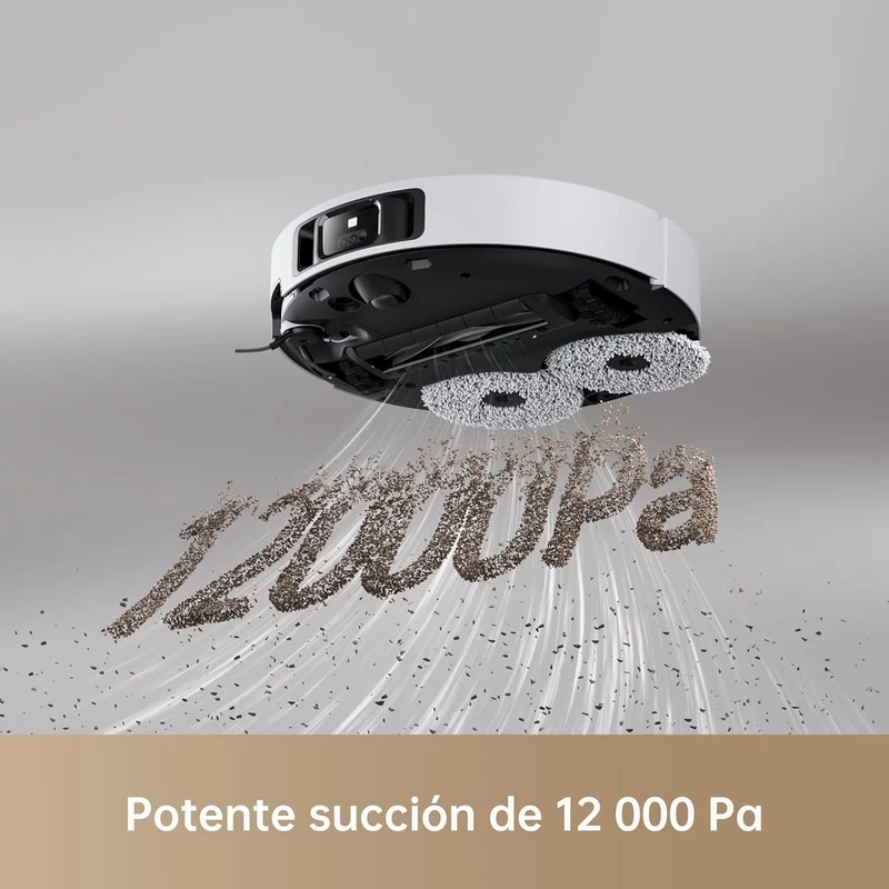 Dreame – X40 Ultra Complete Robot aspirador y fregasuelos blanco con base automática y navegación inteligente para hogar