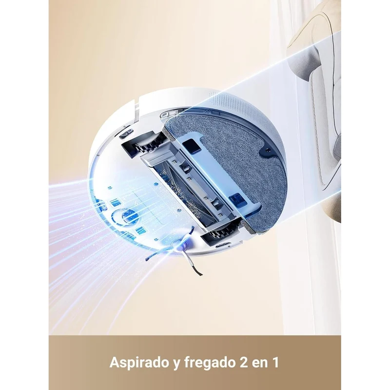 Dreame – D10 Plus Gen 2 Robot aspirador con autovaciado para hogar