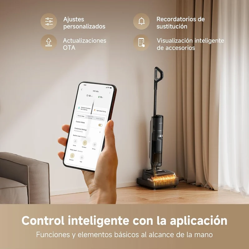 Dreame – H15 Mix aspirador en seco y húmedo