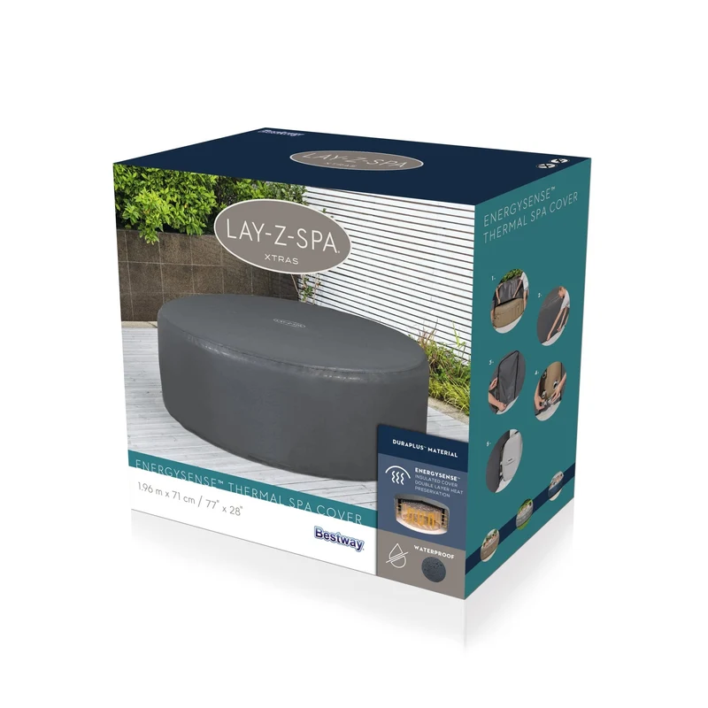 Lay-Z spa isolerende beschermhoes - Ø 196 cm