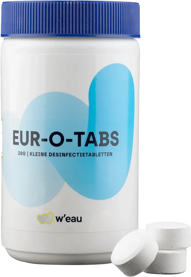 W'eau grote chloortabletten 200 grams 1 kg