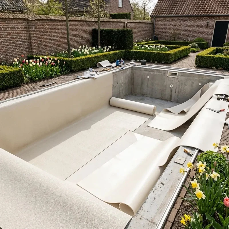 ISOPOOL - Zwembadisolatie schuim op rol - 50 x 2m - 12mm ( voor zwembaden tot 100 m²)