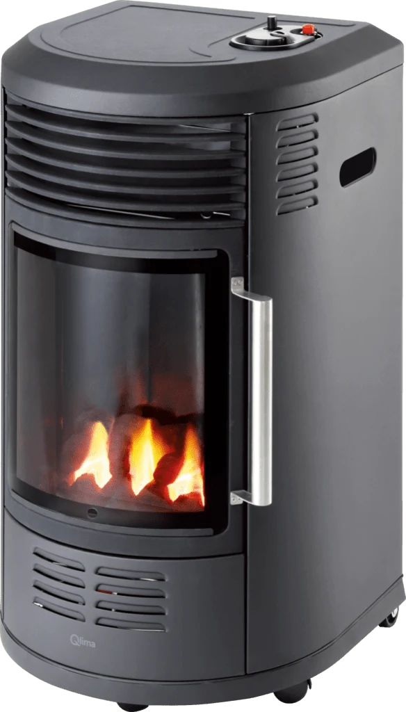 Qlima GH 8034 Gaskachel – Zwart