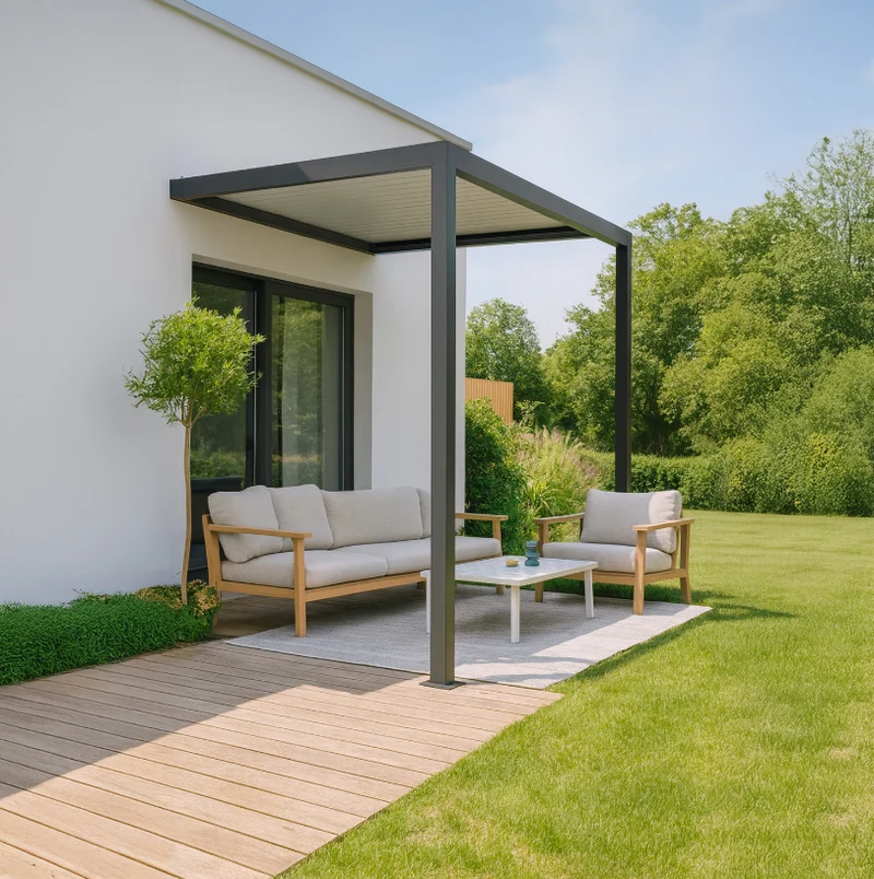 Pergola motorizada de Parede DORA Sined 3x4