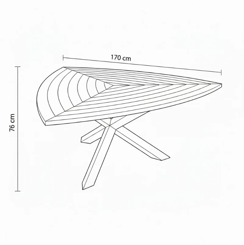 Mesa Triangular SUPERGA Sined