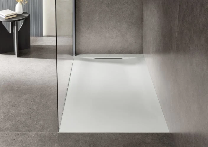 Roca - Plato de ducha Pyros extraplano de STONEX® Blanco