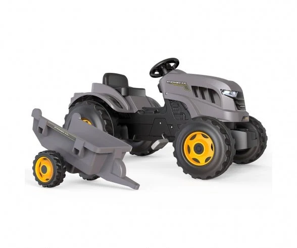 Smoby Stronger XXL tractor + aanhangwagen