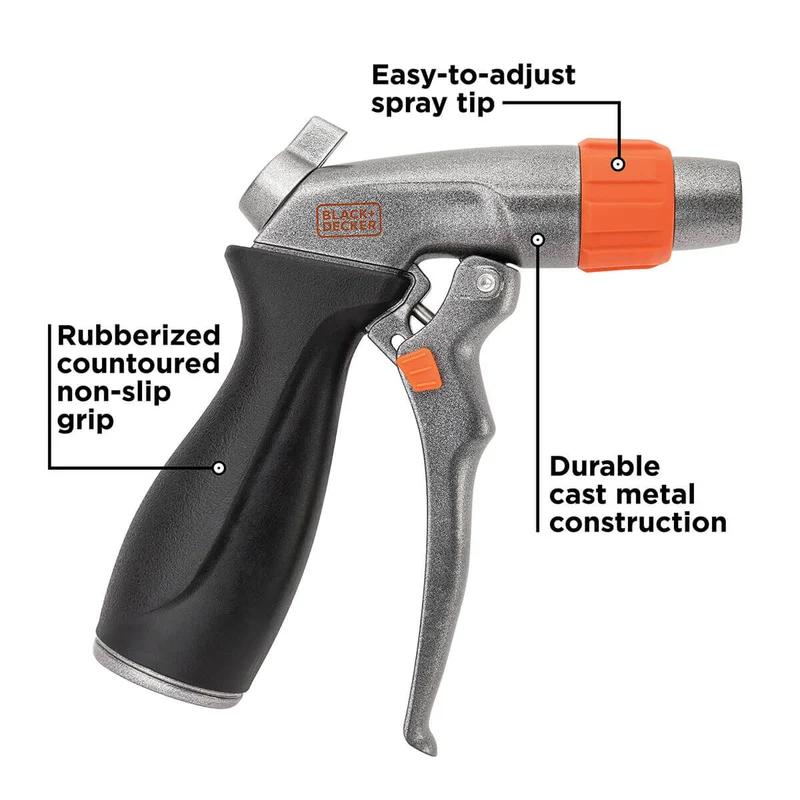 Buse d'arrosage à gâchette ajustable