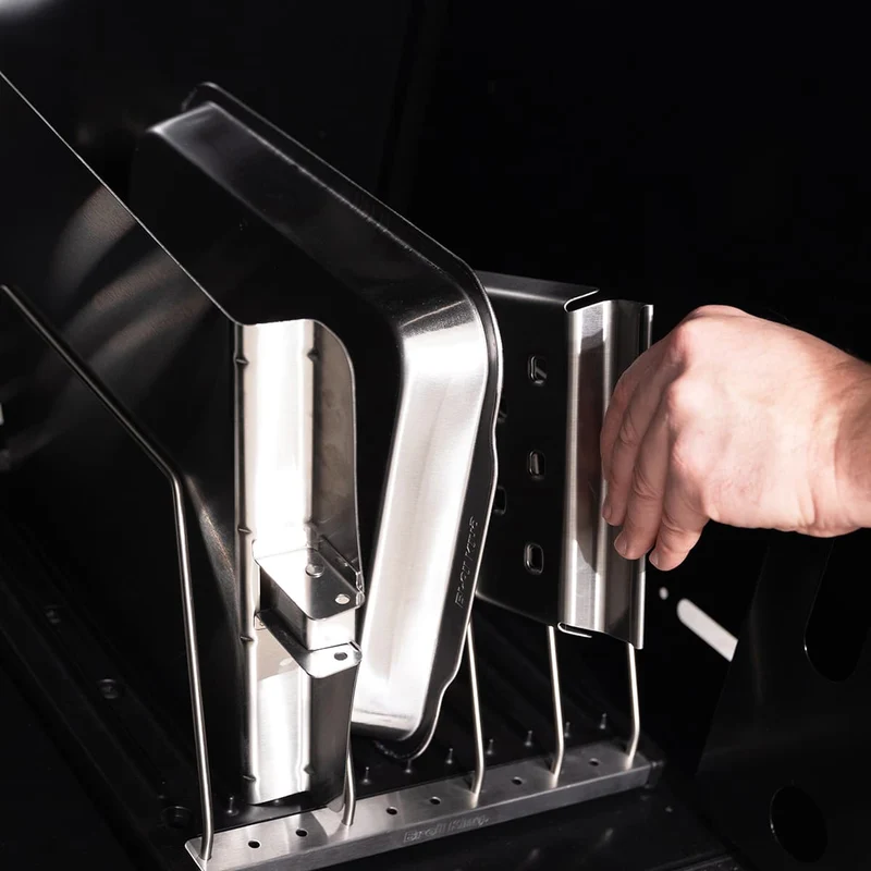 Système de rangement pour accessoires de BBQ