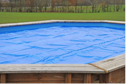 Isothermische afdekzeil Zomer voor houten zwembad Canelle 2 (482 x 281 cm)