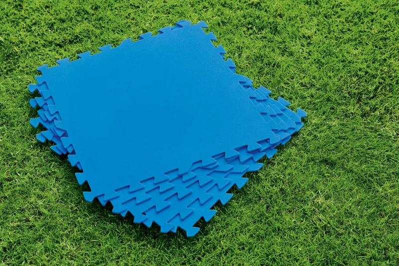 Bestway Zwembad Bodembeschermer Set – 9 Stuks – 50 x 50 cm – 2,25 m² – Blauw