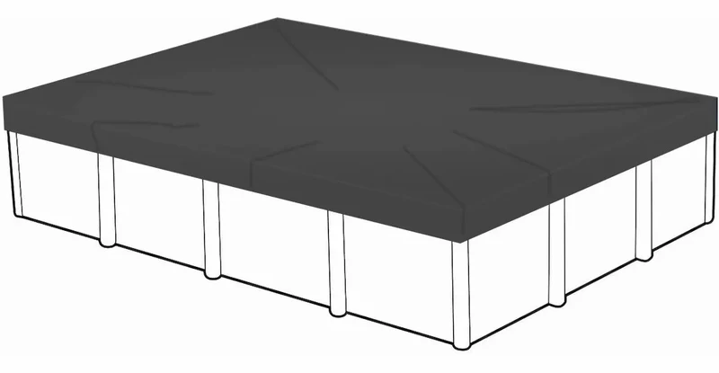 Winterzeil voor rechthoek zwembad 500 cm x 300 cm