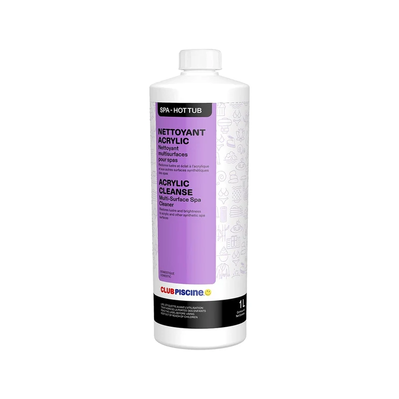 Nettoyant acrylique : Nettoyant multisurfaces - 1 L