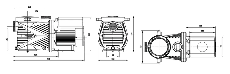 Bomba filtracao FAIRLAND AQUARK iGARDEN InverSmart Velocidade Variavel VS