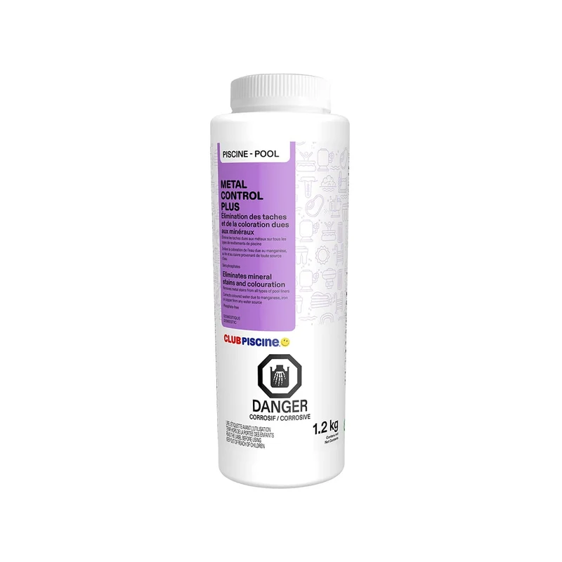Metal control plus : Élimination des tâches et colorations - 1,2 kg