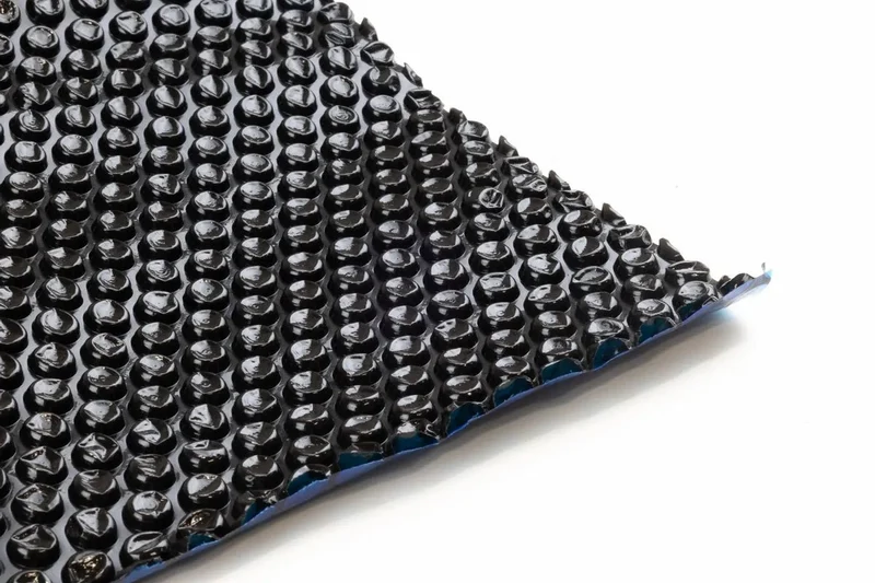 W'eau solar cover rechthoekig - 488 x 244 cm (zeilmaat 476 x 234) - Zwart/Blauw