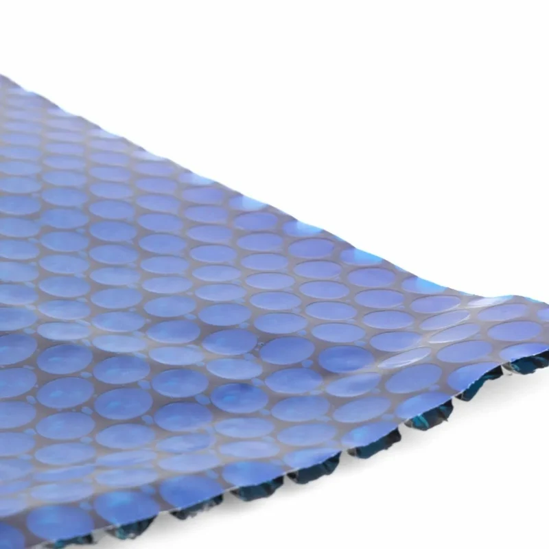 W'eau solar cover ovaal - 305 x 200 cm (zeilmaat 284 x 175) - Zwart/Blauw