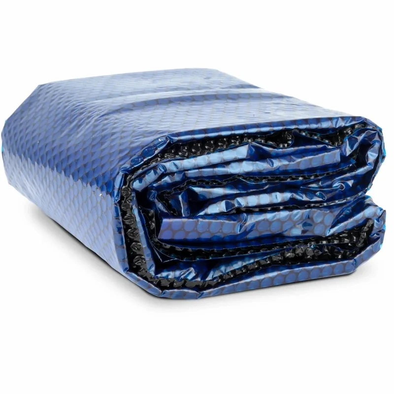 W'eau solar cover ovaal - 305 x 200 cm (zeilmaat 284 x 175) - Zwart/Blauw