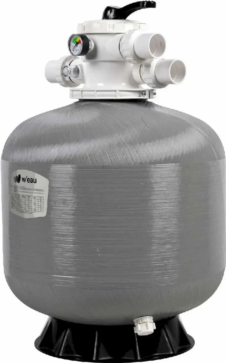 W'eau V-650 glasvezelversterkt topmount zandfilter 16m³