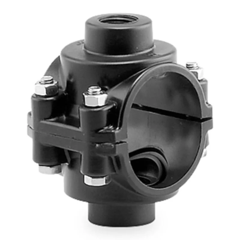 Collier de prise en charge renforcé - PP DOUBLE CLAMP SADDLE 110MM - 1/2"