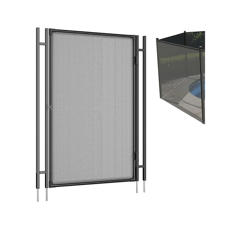 Barrière avec loquet - 2,5 x 5 pi