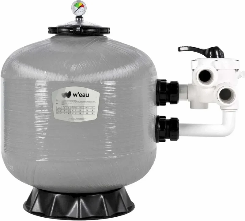 W'eau S-700 glasvezelversterkt sidemount zandfilter 20m³