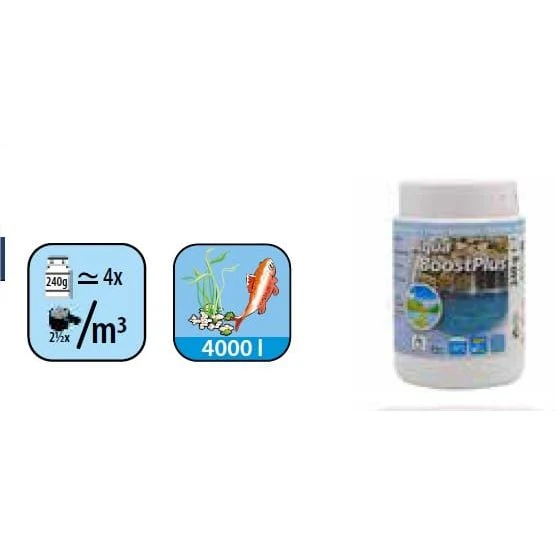 Aqua Boost Plus 240G - 1M³ traite 60G - Convient pour 4M³