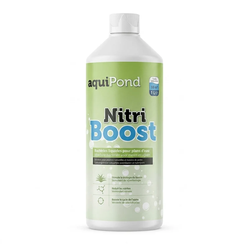 Aquipond Nitriboost - Recolonise votre filtre en 24h