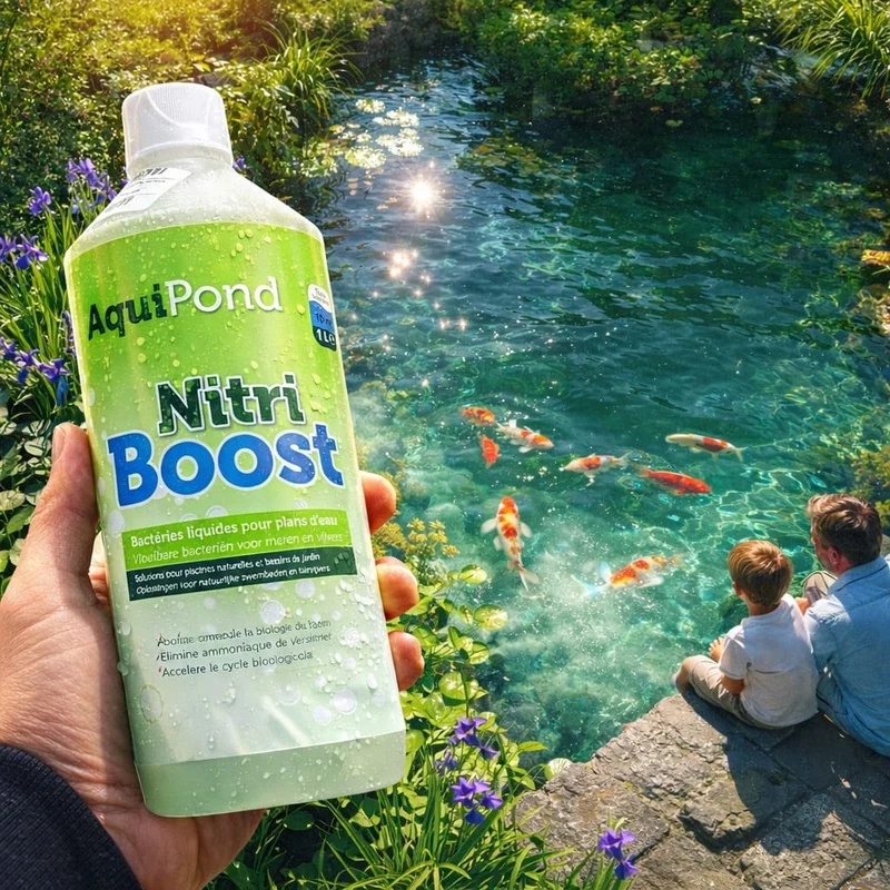 Aquipond Nitriboost - Recolonise votre filtre en 24h