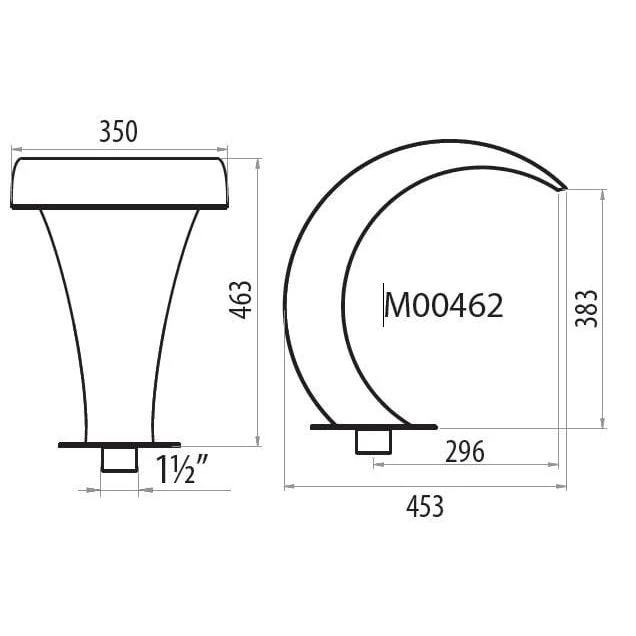Astralpool - Ornement aquatique - Cascade d'eau - A350 - Inox 304