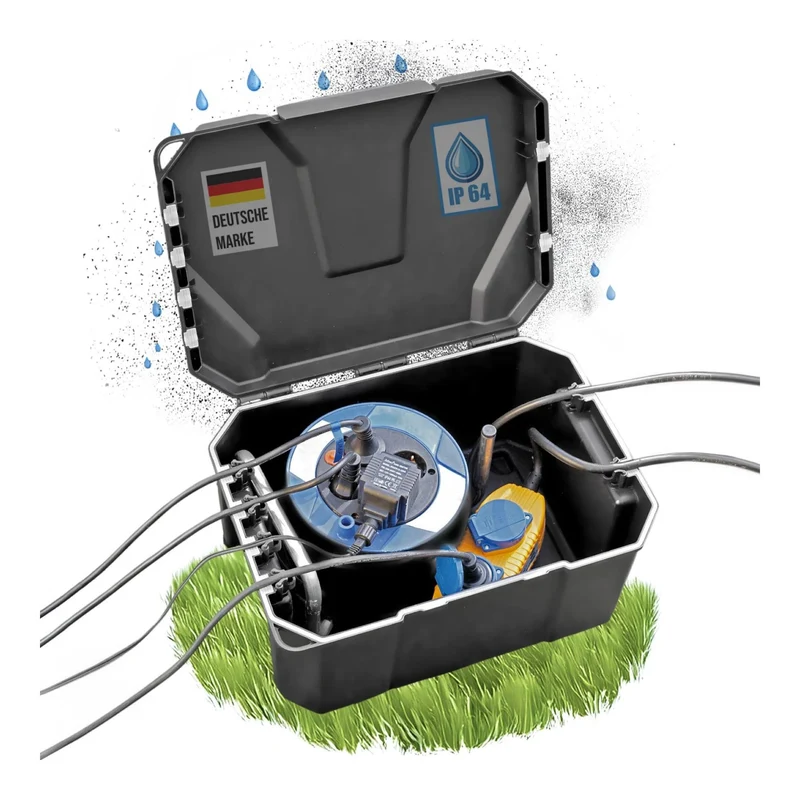 Coffret électrique étanche IP64 Heissner Power-Box