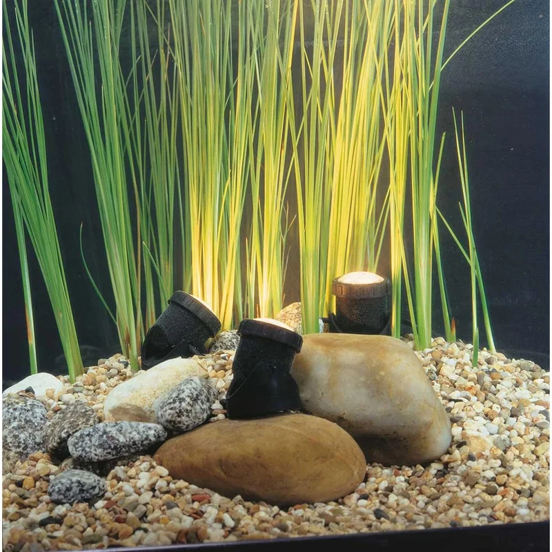 Kit 3 spots LED bassin et jardin Heissner U130-T