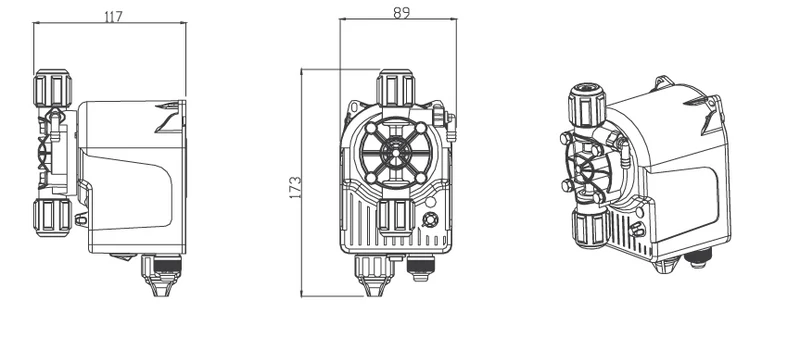 Bomba Doseadora INVIKTA KCS 633 – 5 L/h