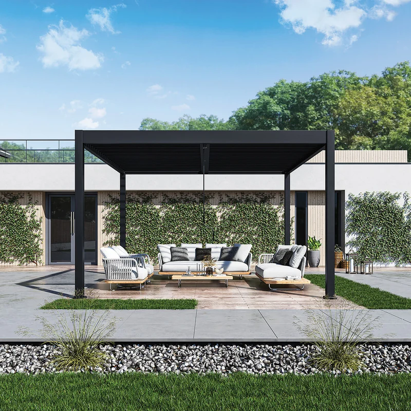 Pergola Ombrella I-Duo - 13 x 13 pi