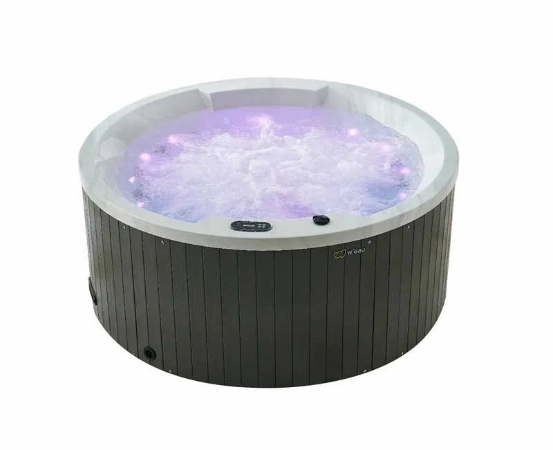 W'eau Orta spa - 4 persoons (rond)