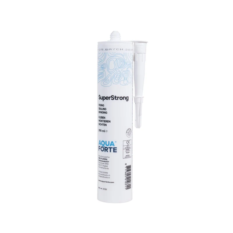 AquaForte Super Strong lijm/kit - wit