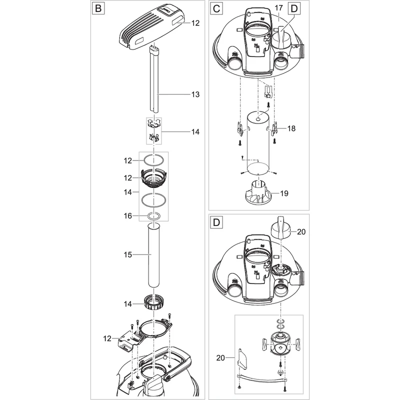 Pièces détachées pour FiltoClear 5000 - Oase