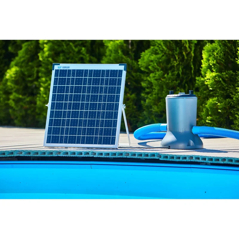 Filtre à Cartouche Solaire pour Piscine 1000 l/h