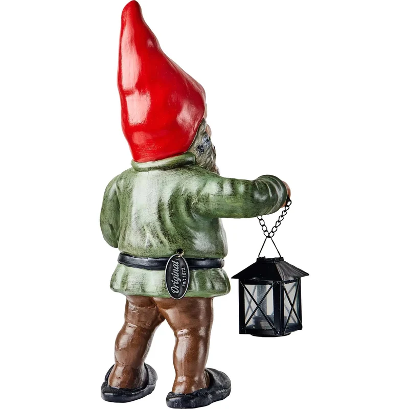 Nain de Jardin HEISSNER "Waldemar" avec Lanterne
