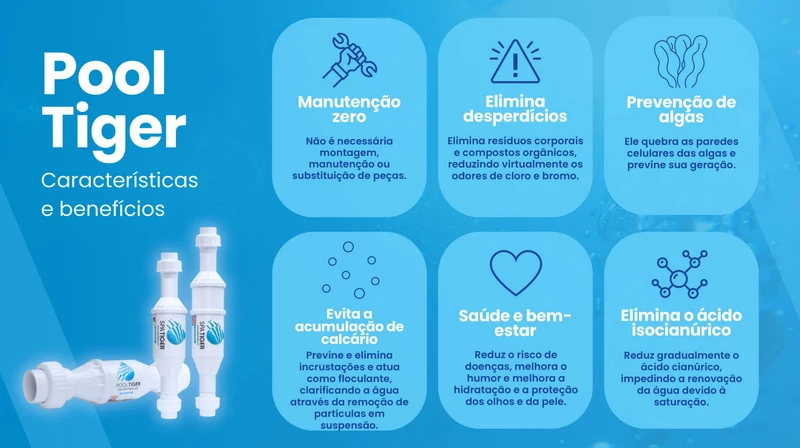Purificador de água PoolTiger