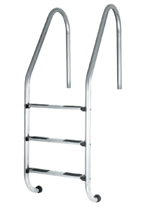 Escada Standard em Inox AISI 304 (tratamento só com químicos)