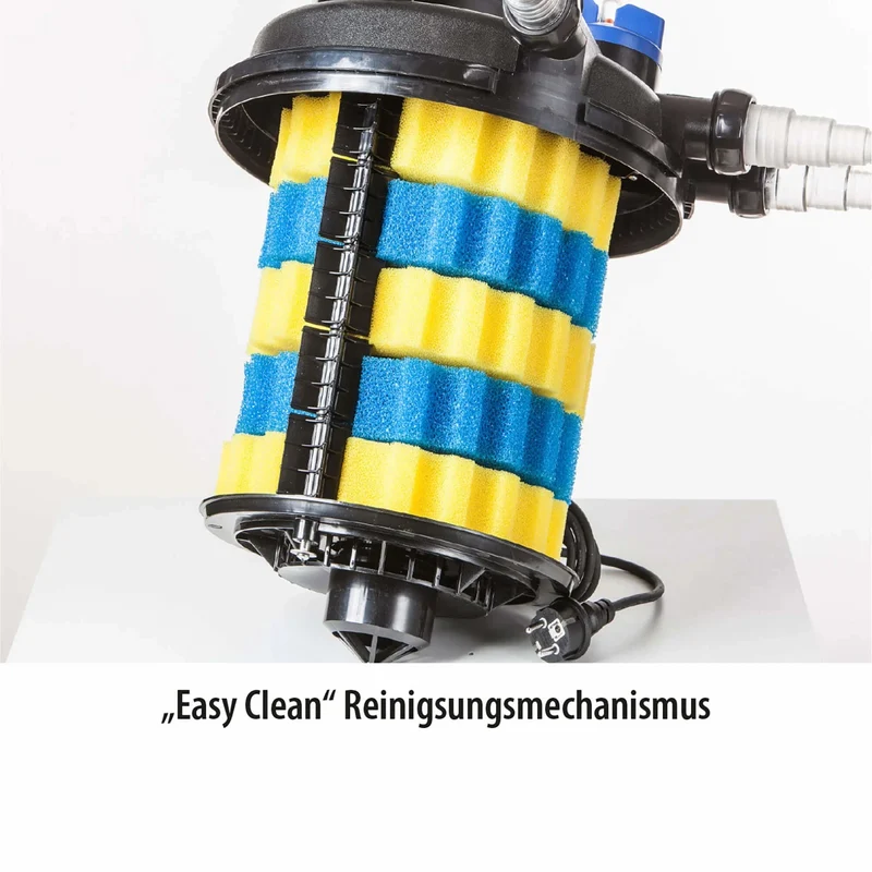 Heissner Filtre à Pression FPU20000-00 avec Pompe, UV-C 24W et Tuyau – Kit de Filtration Haute Performance pour Grand Bassin