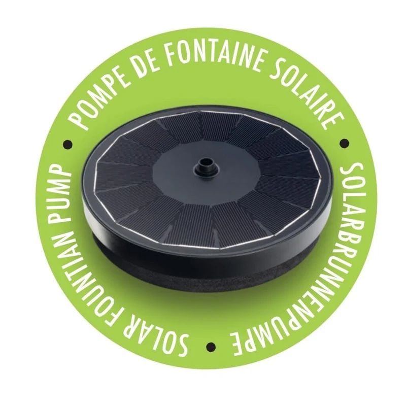 Bassin hors sol de 190L - Kit complet avec jet d'eau solaire & bac de plante + échelle à grenouille - Aquigarden