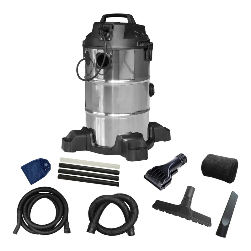 Aspirateur Inox Pro pour étang et bassin - Fonctionne NON-STOP 1400W - Vase et boues de l’etang
