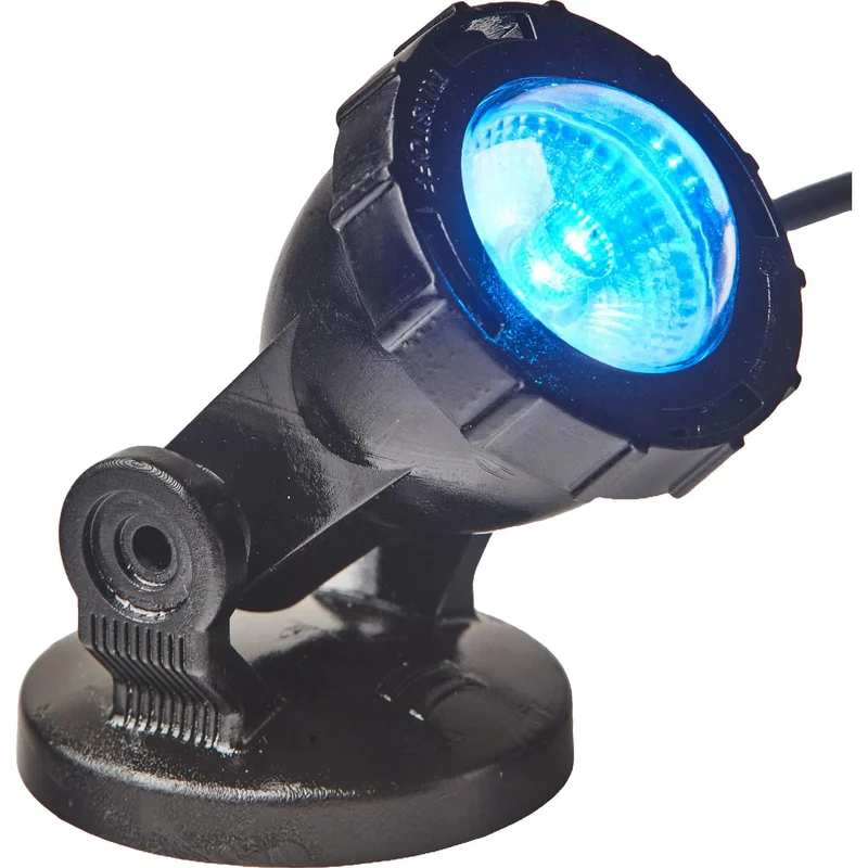 Heissner Éclairage Solaire pour Bassin et Jardin RGB – Set de 3 Lampes LED avec Batterie Rechargeable