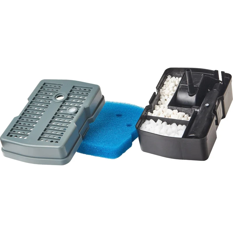 Heissner Filtre Sous-Marin Solaire avec Pompe de Fontaine 600 l/h – 5W UVC
